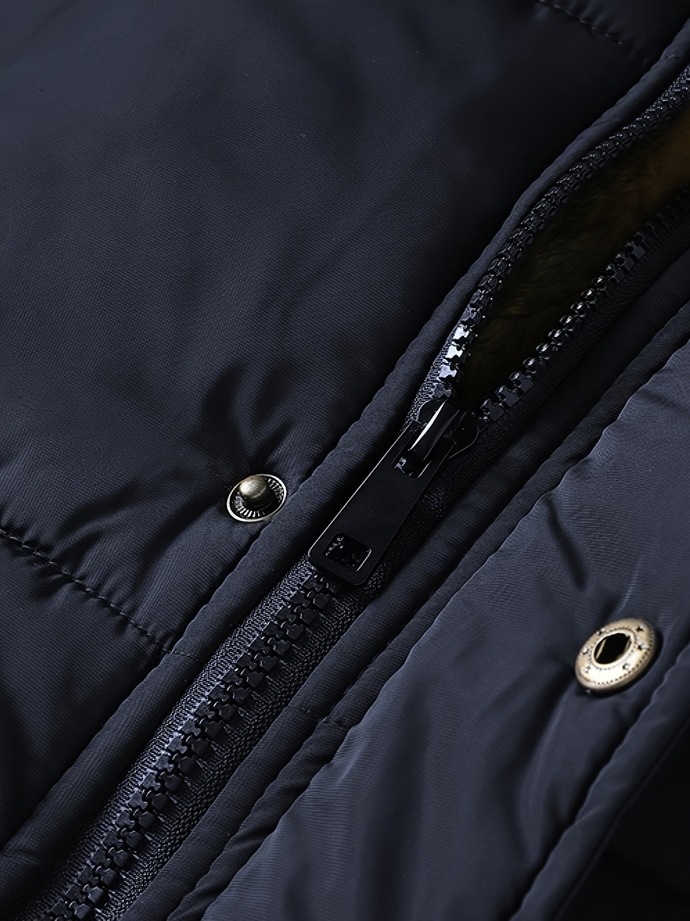 Warme Reißverschluss Gepolsterte Winter Jacke Für Herren | Perfekt für Outdoor-Aktivitäten