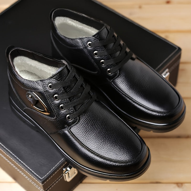Winterschuhe Herren | Schnürschuhe mit gepolstertem Inneren