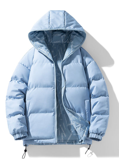 Casual Wendbare Gepolsterte Winter Jacke Für Herren | Perfekt für Outdoor-Aktivitäten