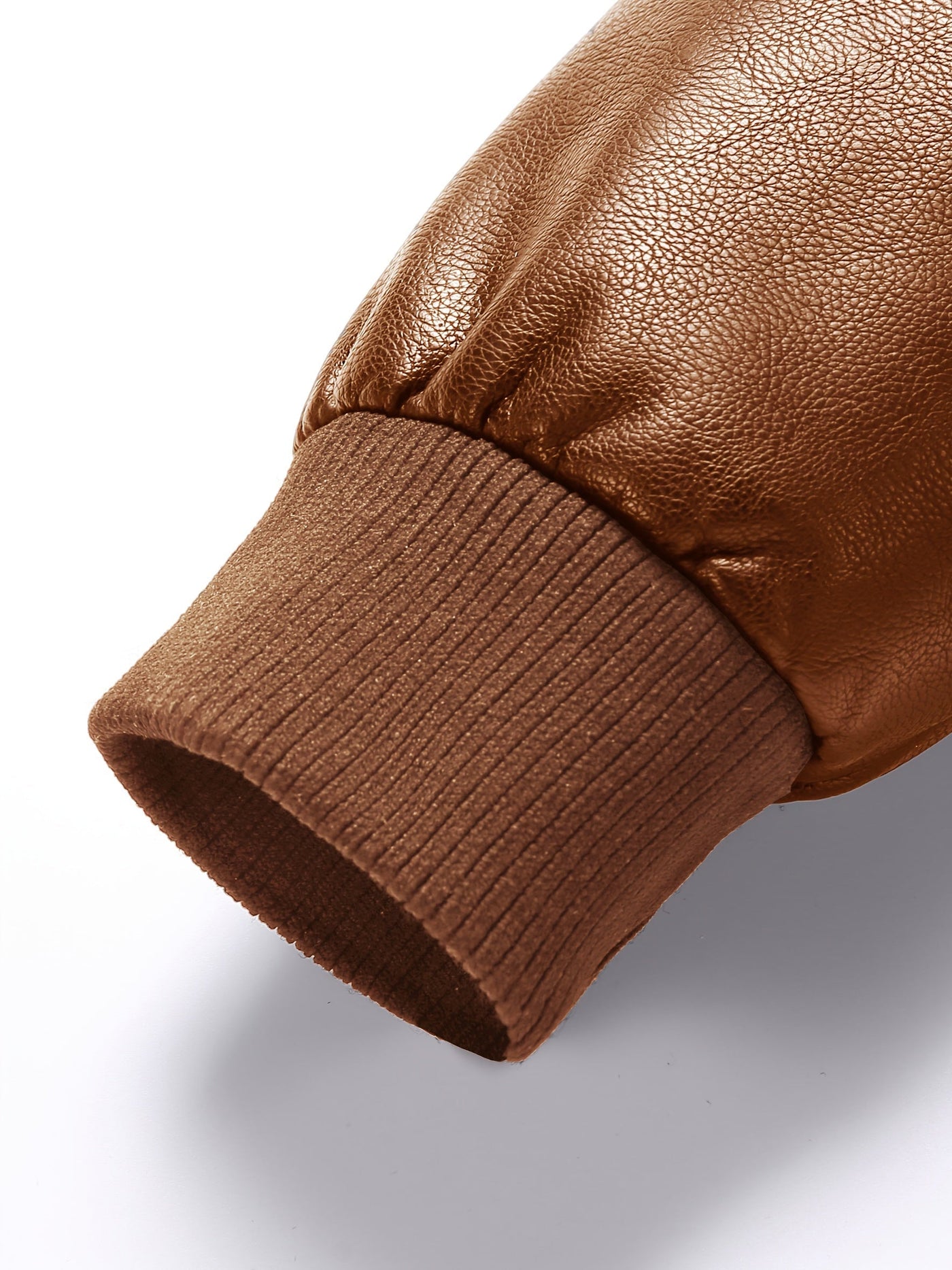 Warme Fleece PU Leder Winterjacke Für Herren | Perfekt für Outdoor-Aktivitäten