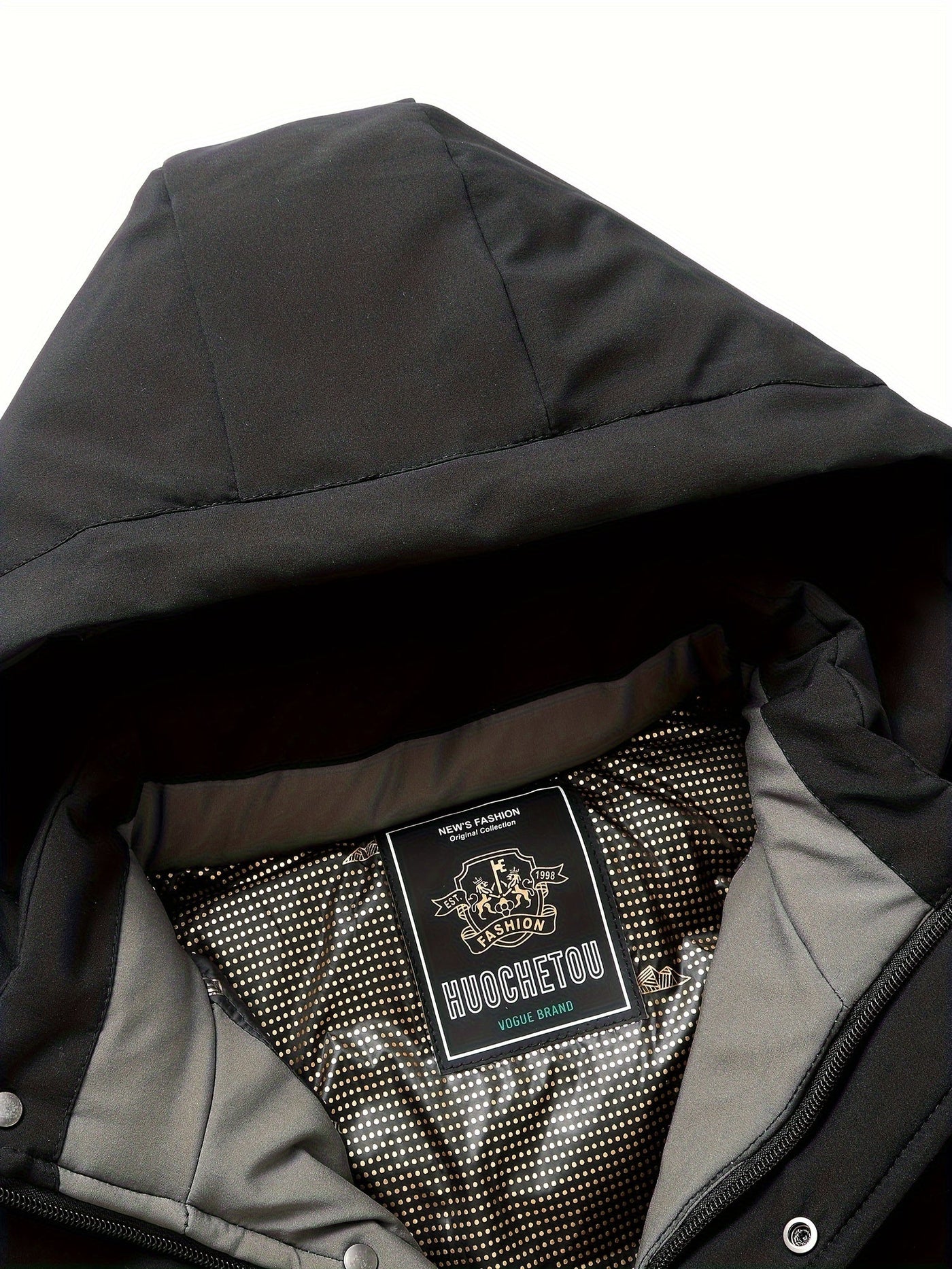 Lässige Thermojacke Mit Abnehmbarer Kapuze Winterjacke Für Herren | Perfekt für Outdoor-Aktivitäten