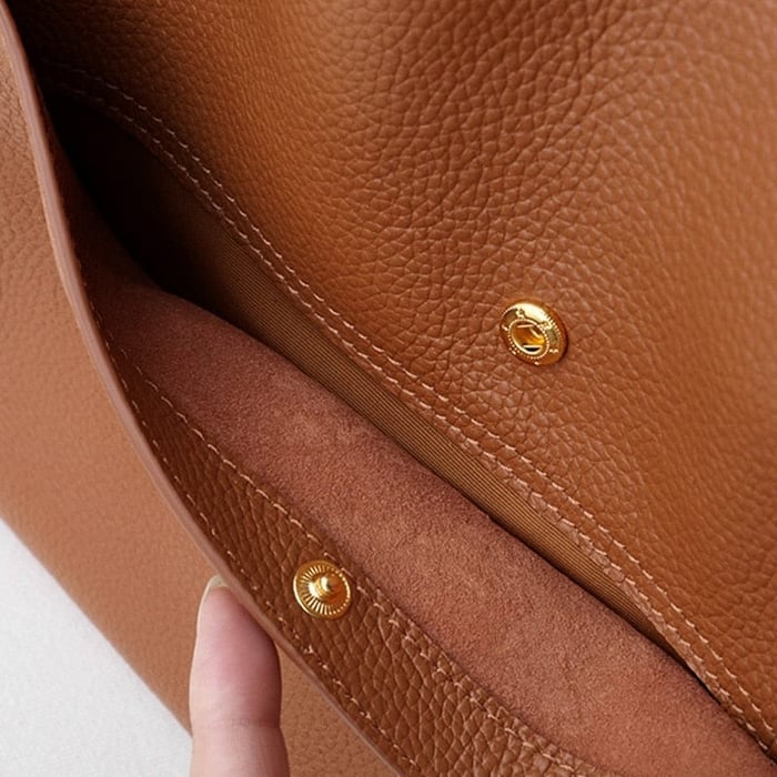 Vegane Leder Umhängetasche mit großem Stauraum und elegantem Design
