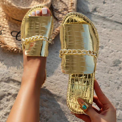 BeachEase™ – Sommerliche Damen Sandalen für stilvollen Strandkomfort