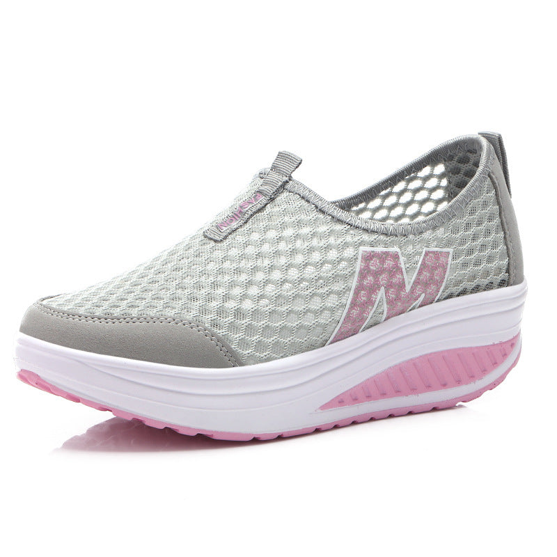 Damen Atmungsaktive Slip-On Geh-Sneaker mit Erhöhter Bequemlichkeit Fudus