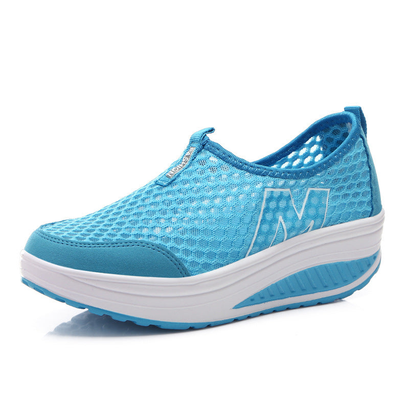 Damen Atmungsaktive Slip-On Geh-Sneaker mit Erhöhter Bequemlichkeit Fudus