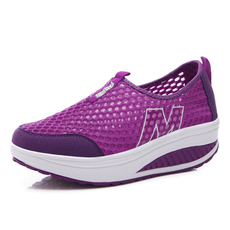 Damen Atmungsaktive Slip-On Geh-Sneaker mit Erhöhter Bequemlichkeit Fudus