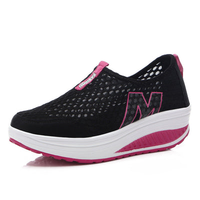 Damen Atmungsaktive Slip-On Geh-Sneaker mit Erhöhter Bequemlichkeit Fudus