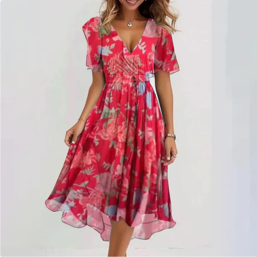 Teddy® | Sommerliches Cocktailkleid für Damen