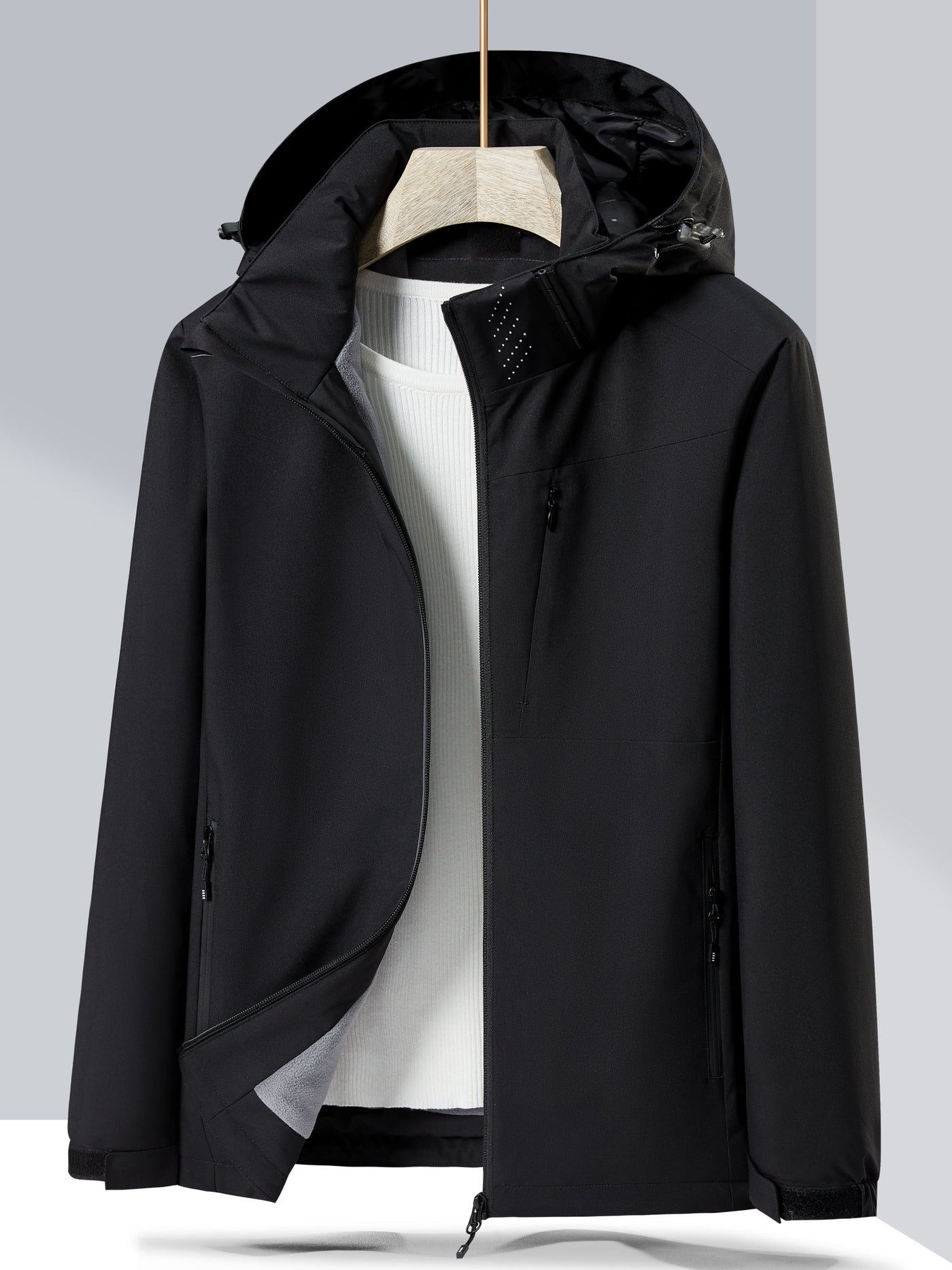 Wasserdichte Kapuzen Winterjacke mit Polar Fleece für Damen | Perfekt für Outdoor-Aktivitäten