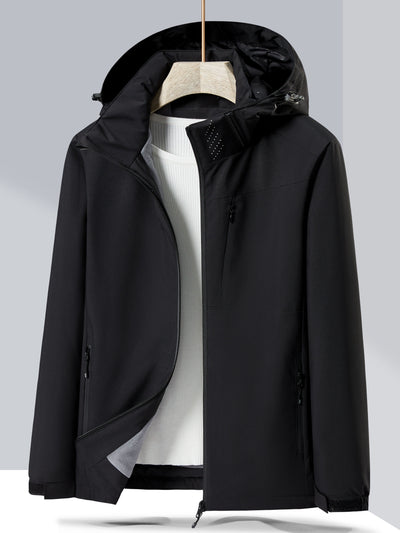 Wasserdichte elegante Fleece-Winterjacke mit Kapuze für Damen | Ideal für den Winter