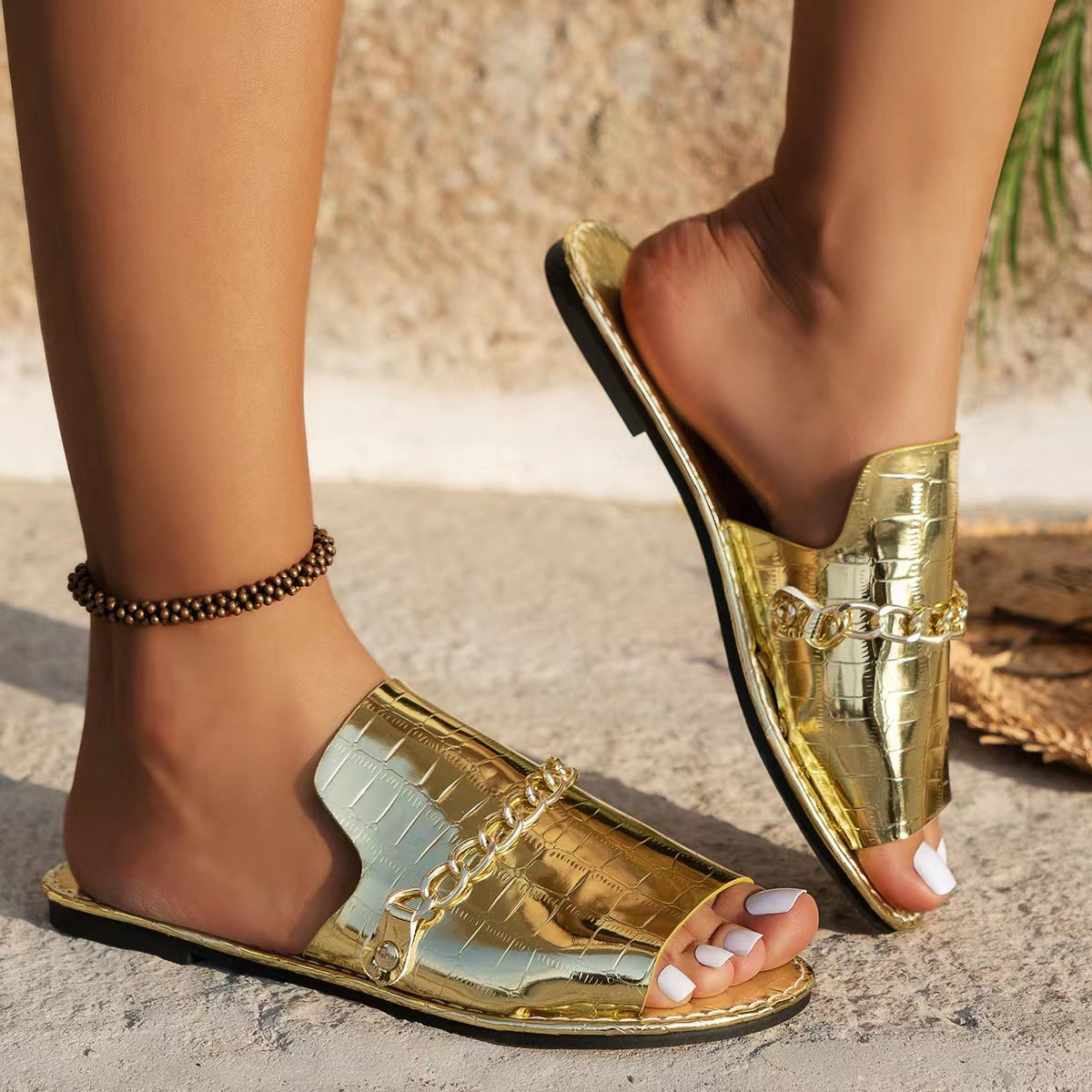 BeachEase™ – Sommerliche Damen Sandalen für stilvollen Strandkomfort