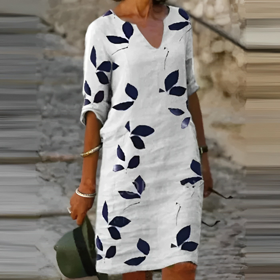 Theresa® | Damen-Sommerkleid mit Blumenmuster