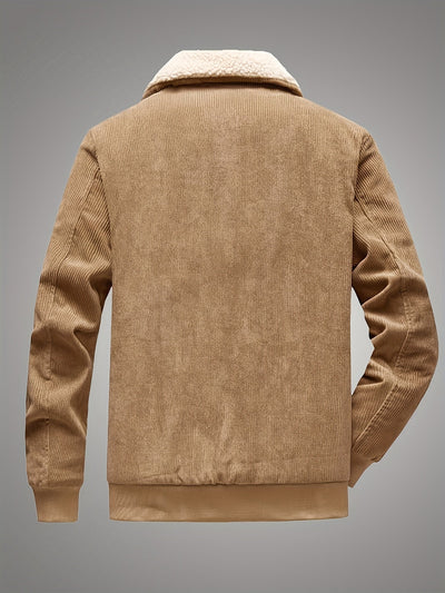 Warme Dikke Revers Kragen Winter Jacke Für Herren | Perfekt für Outdoor-Aktivitäten
