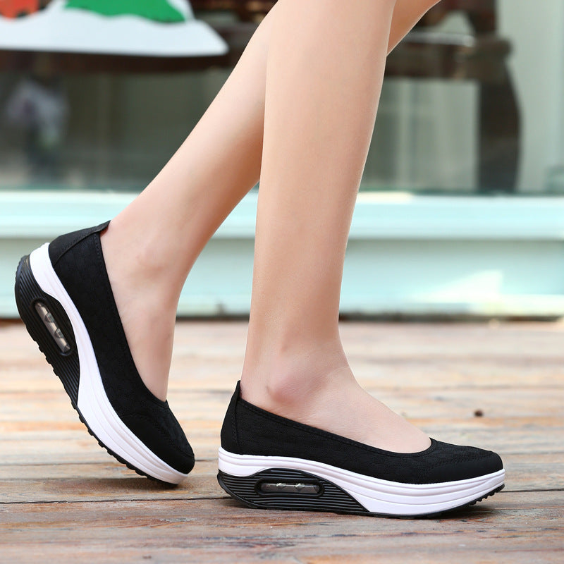 Damen Luftpolster Slip-On Walking Sneakers Fudus
