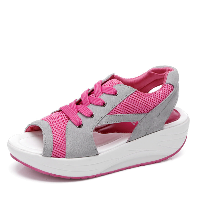 Damen Sportliche Sandalen Sneakers mit Luftpolsterunterstützung Fudus