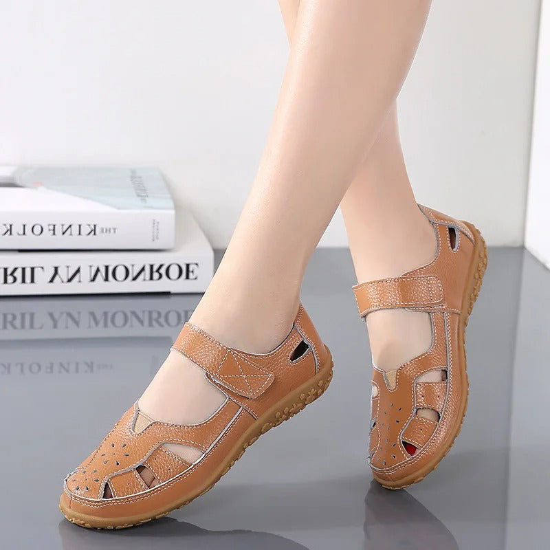Anita - Moderne Bequeme Sandalen Geschlossene Zehe