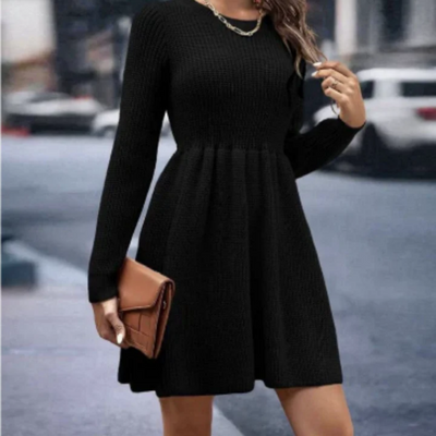 Vicki® | Damenkleid mit langen Ärmeln