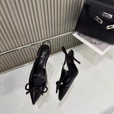 Constance - Flache Damenschuhe mit Schleifendetail
