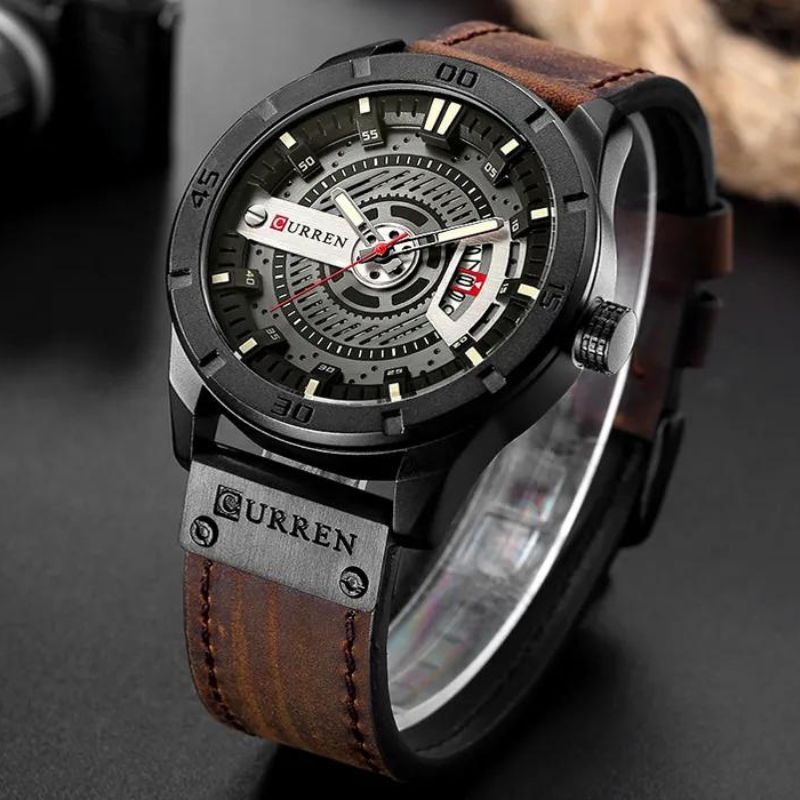 van Baerle® - Sport Militär Herrenarmbanduhr mit Quarz