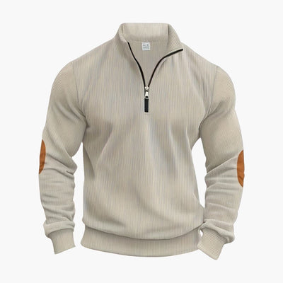 Noah | Modischer Pullover mit halbem Reißverschluss