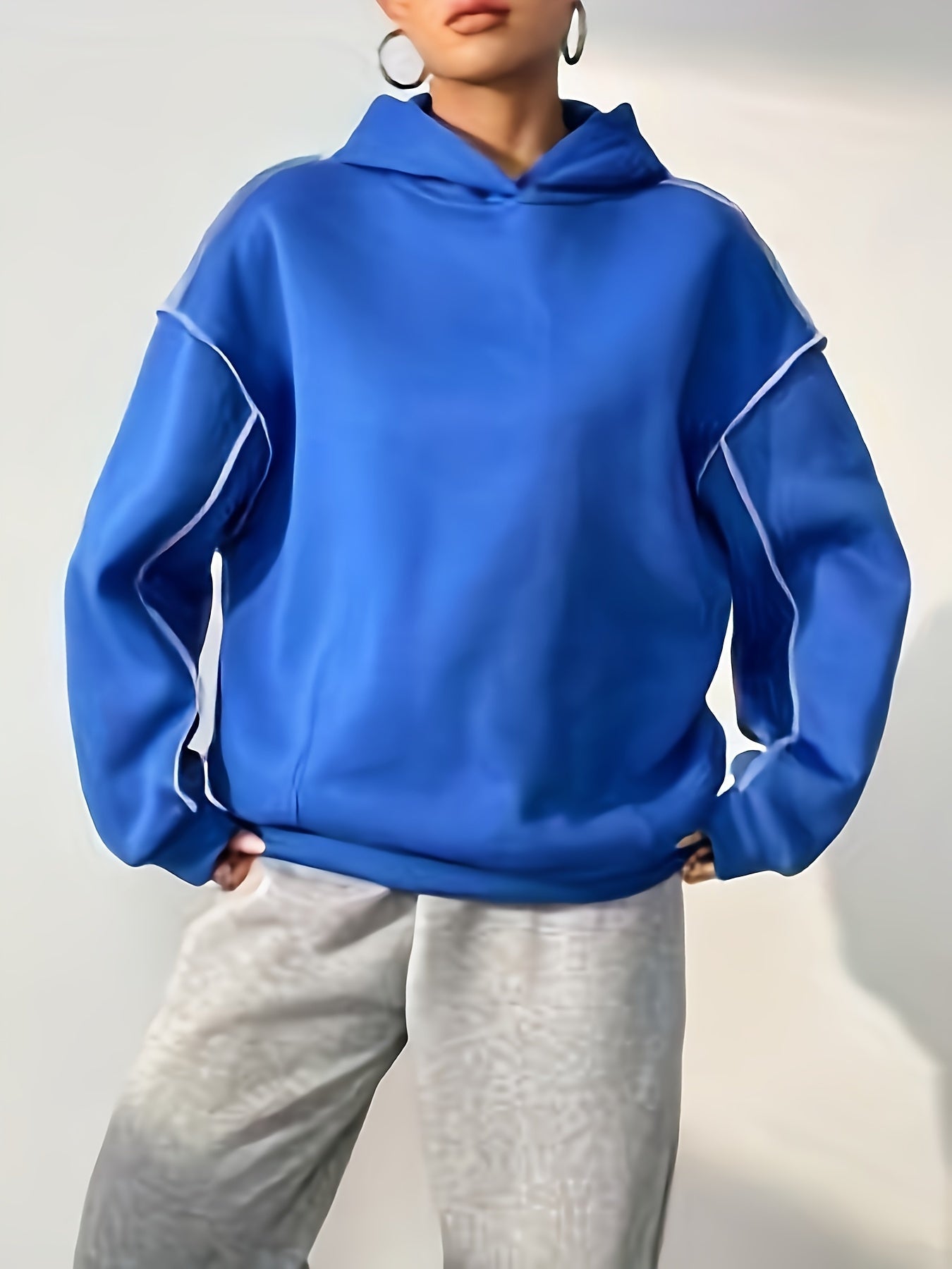 Stilvoller Vintage-Pullover-Hoody mit Kapuze für Women | Perfekt für lässige Tage