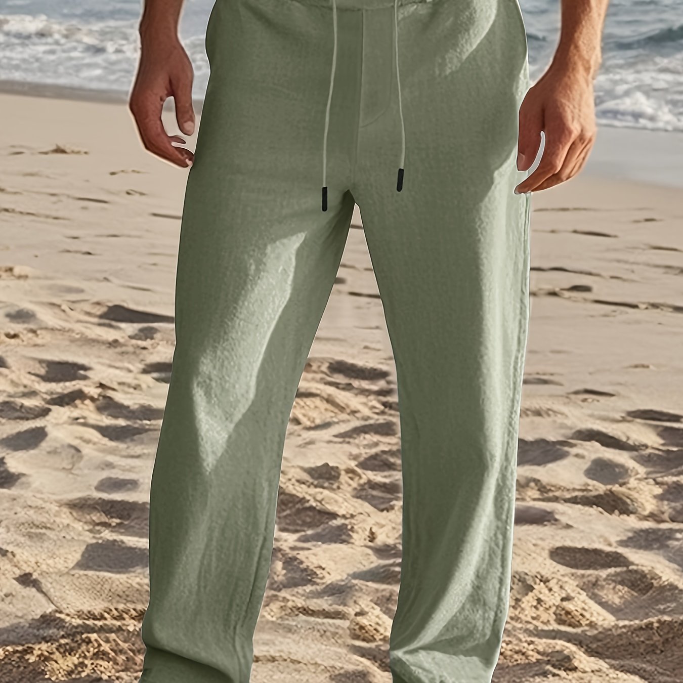Struktur & Stil – Leichte Leinenhose