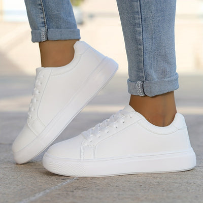 Essentielle Einfarbige Sneakers für Damen | Perfekt für den Alltag