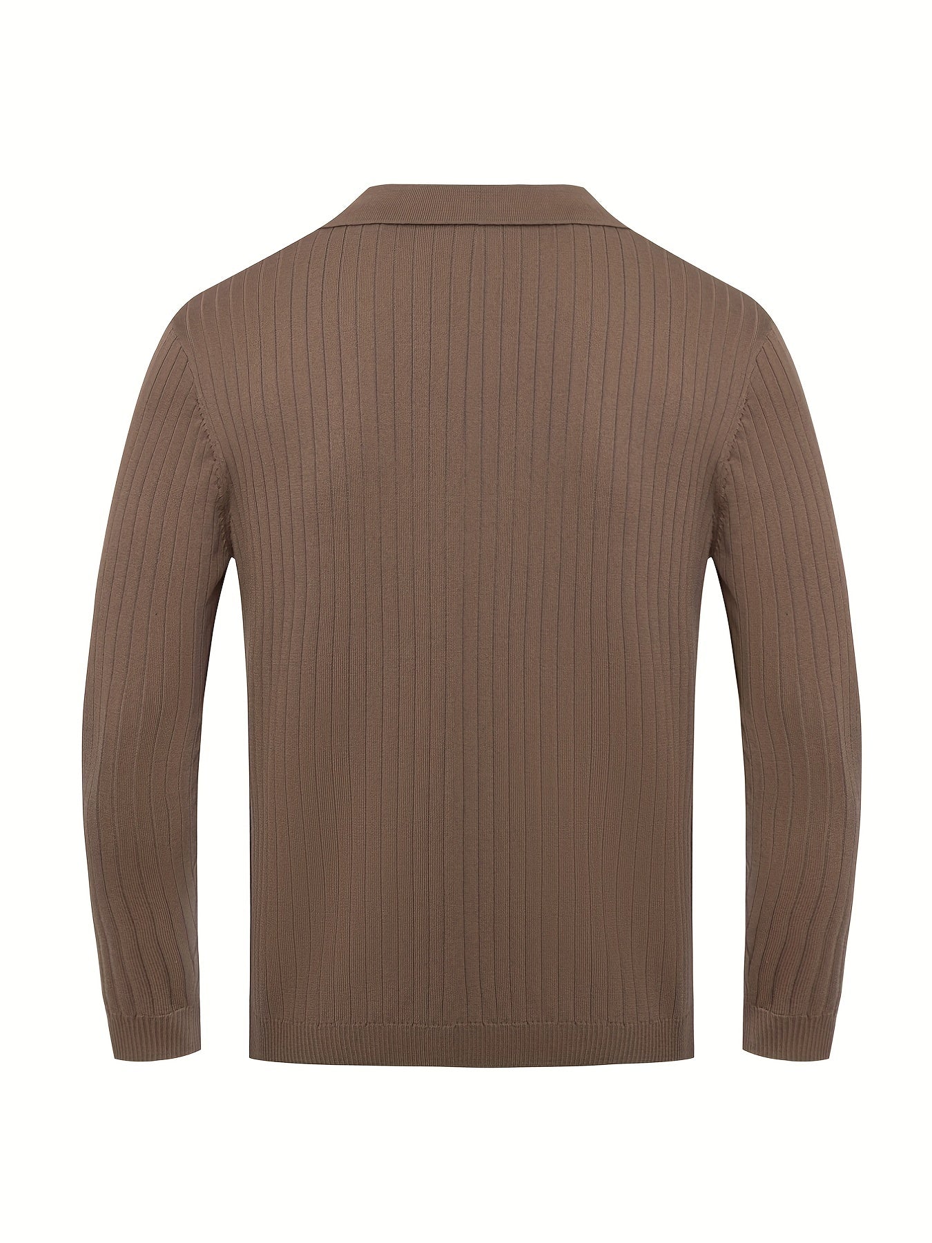 Stylisches Chic Strick-Shirt V-Ausschnitt Baumwolle Sweatshirt für Männer | Ideal für jeden Anlass