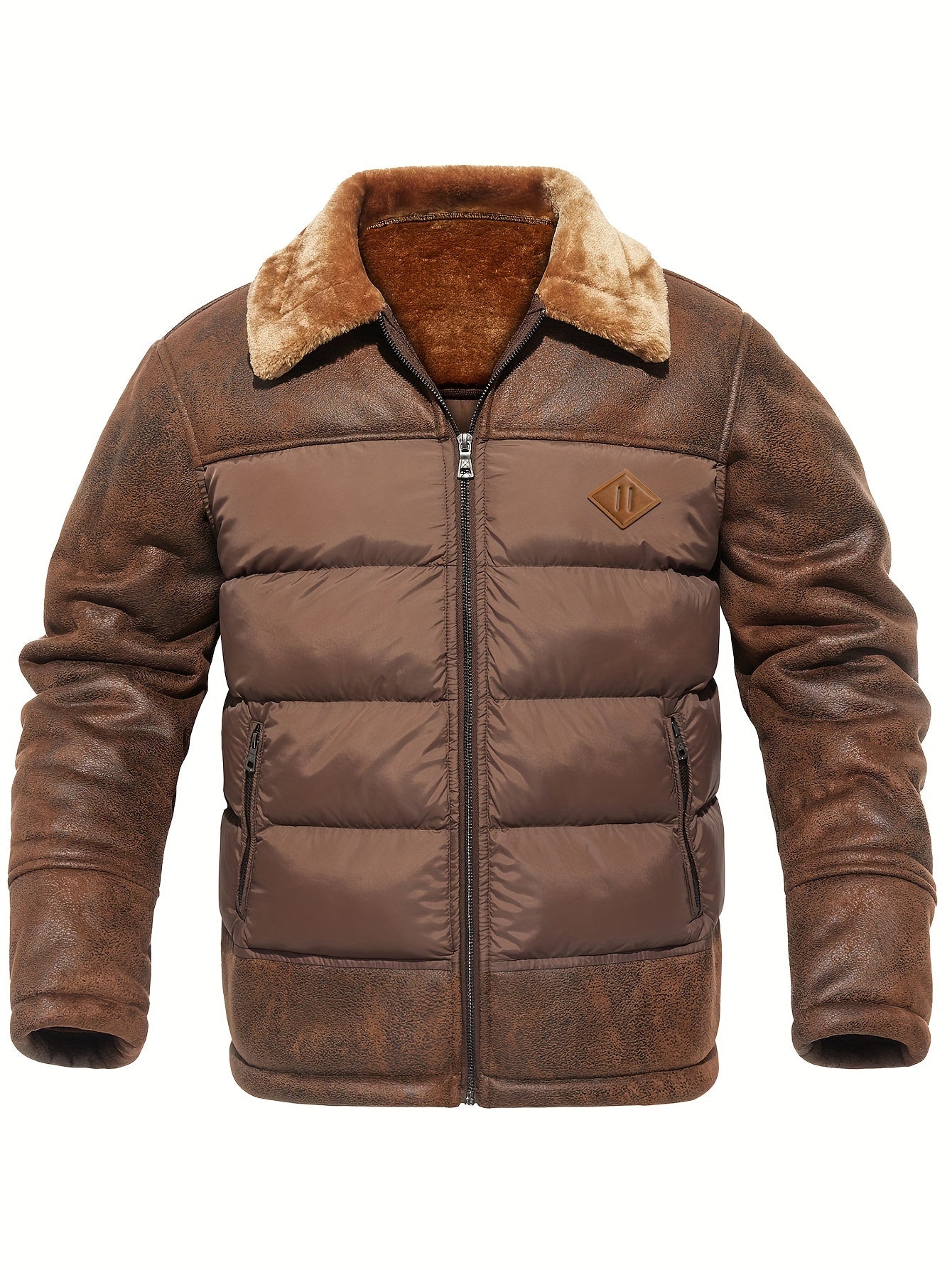 Warme Fleece Winter Jacke Für Herren | Ideal für Winter