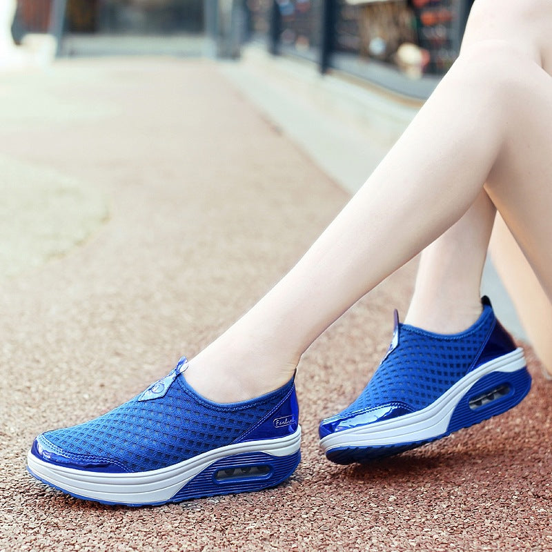 Damen Slip-On Mesh Sneakers mit Air Cushion Technologie Fudus