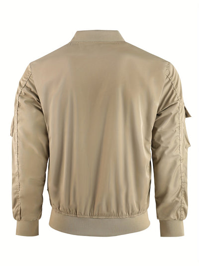 Taktische Multi-Taschen Cargo-Windbreaker-Outdoorjacke Für Herren | Perfekt für Outdoor-Aktivitäten