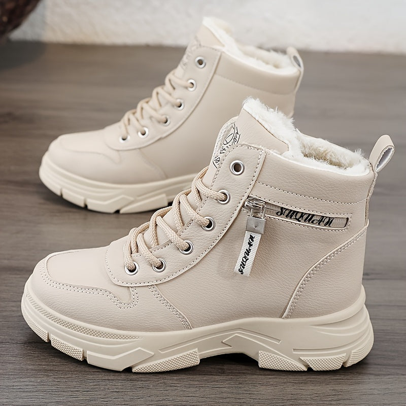 Stylische Casual-Winter-Sneaker für Damen mit Festlichem Touch | Ideal für Winter