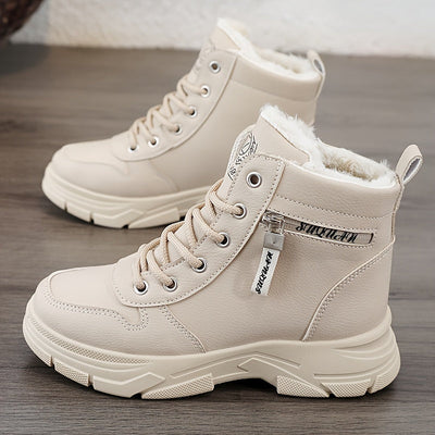 Stylische Casual-Winter-Sneaker für Damen mit Festlichem Touch | Ideal für Winter
