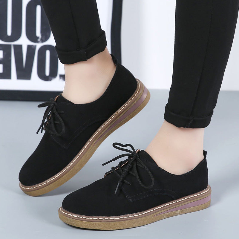 Damen Freizeit Schnürkomfortschuhe Fudus