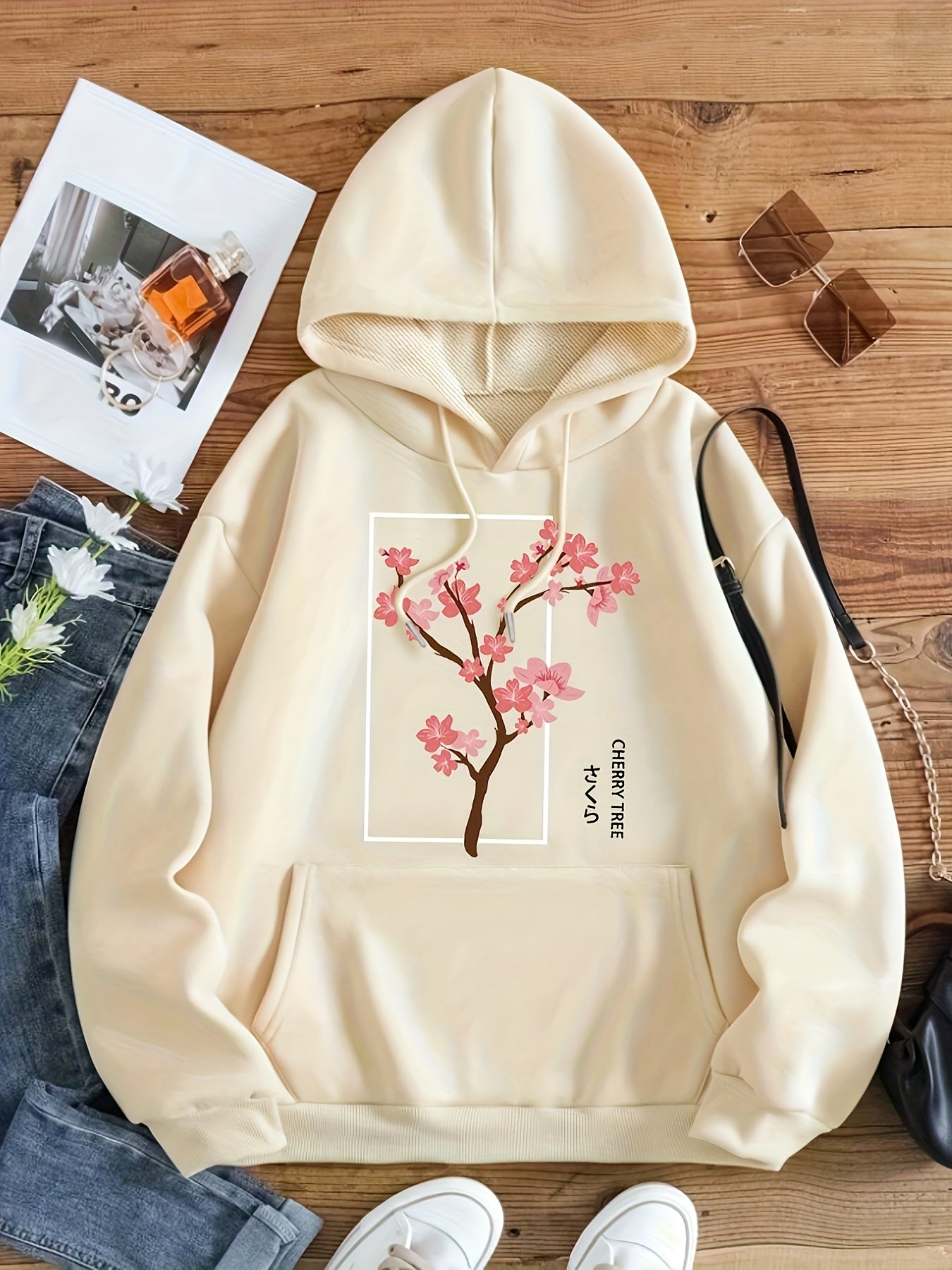 Stilvoller Pullover-Hoody mit Kapuze für Women | Perfekt für Casual Days