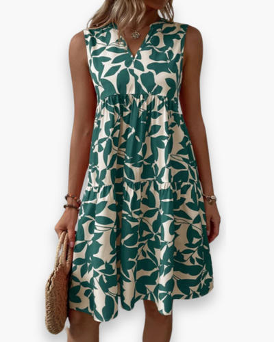 Damen Elegantes A-Linien Kleid | Sommer