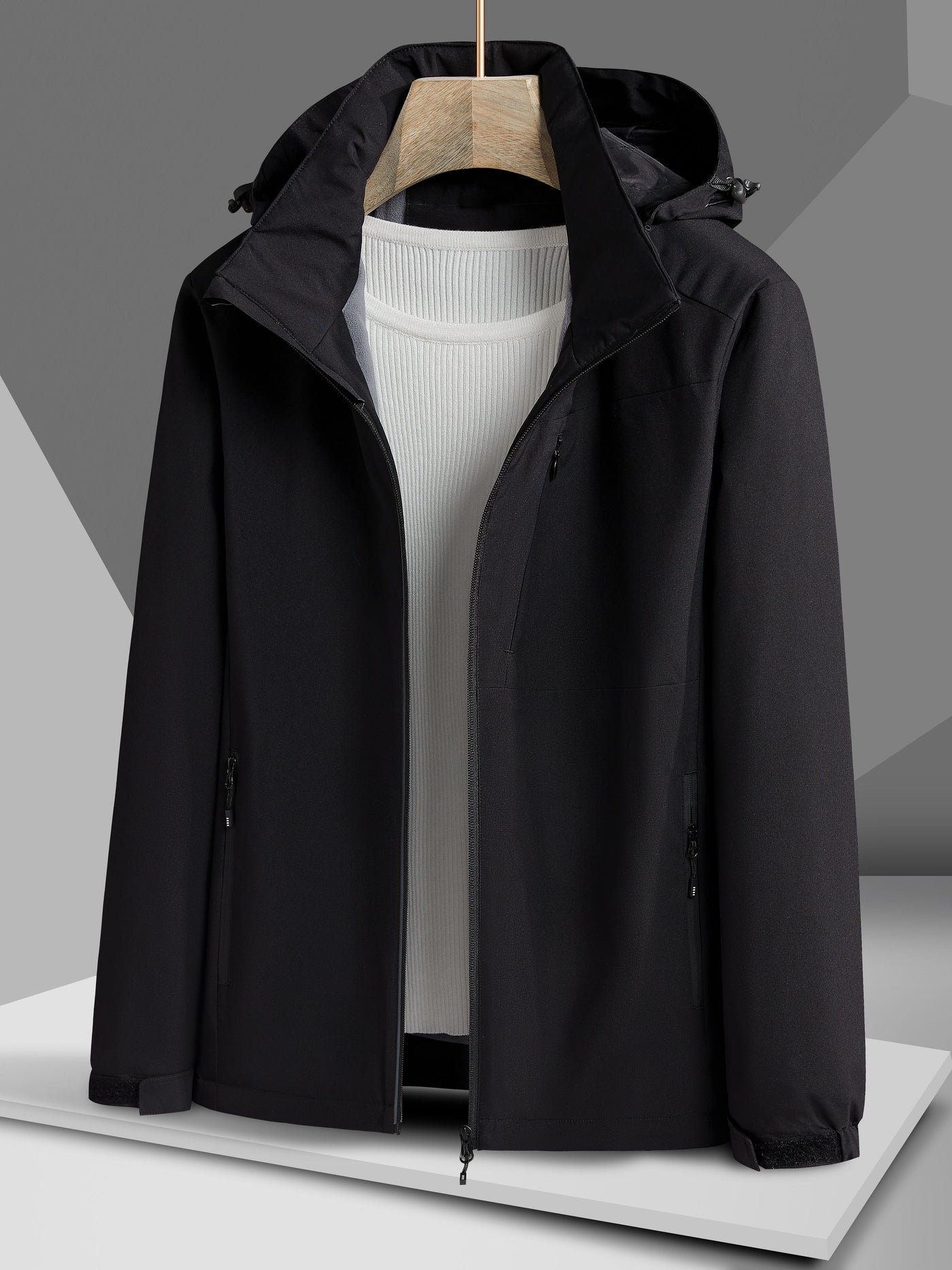 Wasserdichte Kapuzen Winterjacke mit Polar Fleece für Damen | Perfekt für Outdoor-Aktivitäten