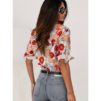 Solveig® | Blumenshirt für Damen