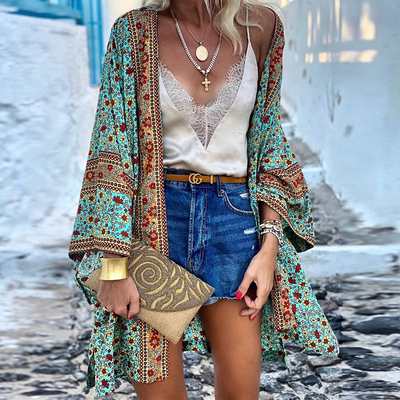 Vena - Trendige Bohème Strickjacke Oberteil