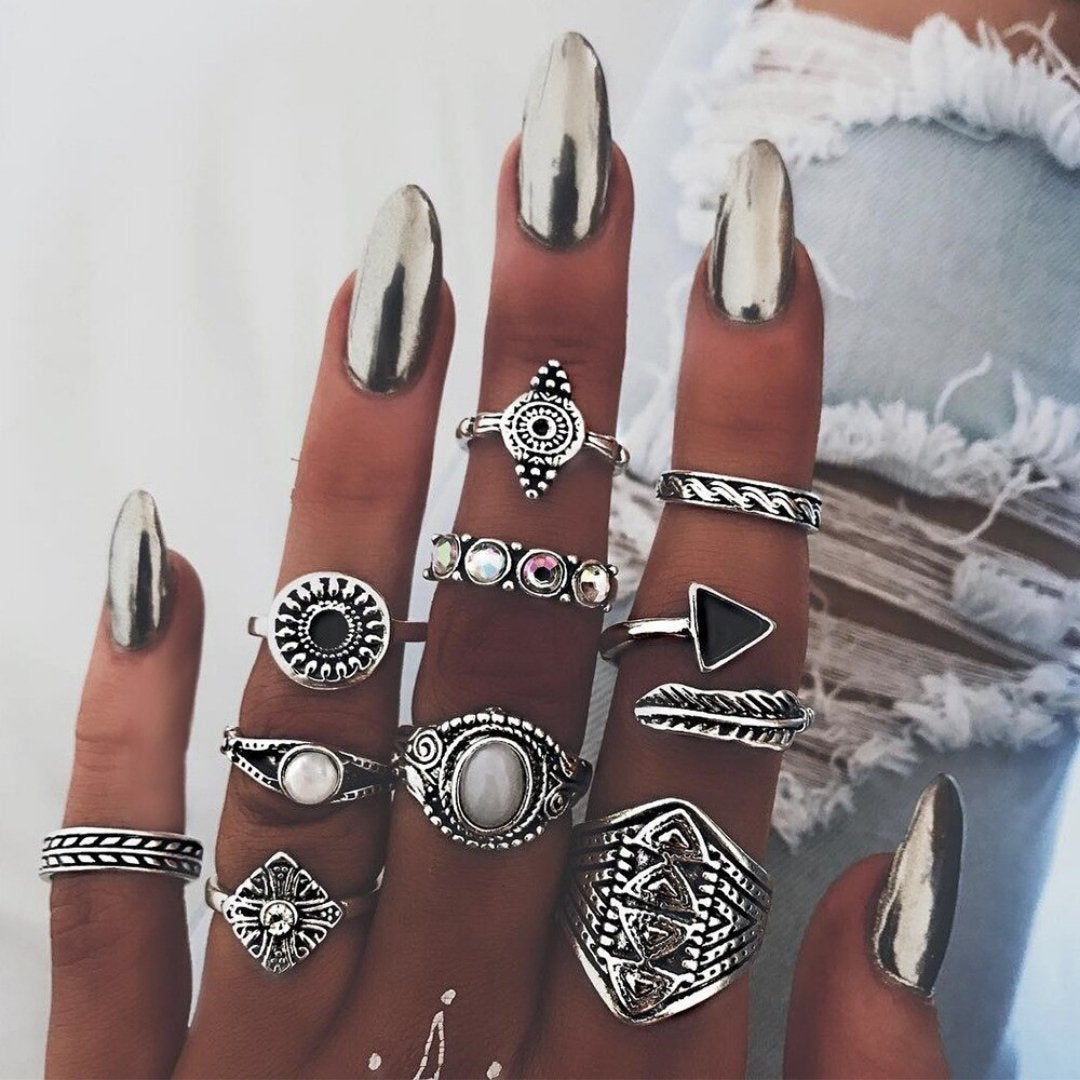 Einzigartiges Premium-Paket von 8 bis 12 Ringen