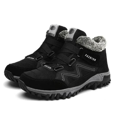 Wasserdichte Damen-Wanderschuhe mit Kunstfellfutter – Warme und rutschfeste Outdoor-Boots