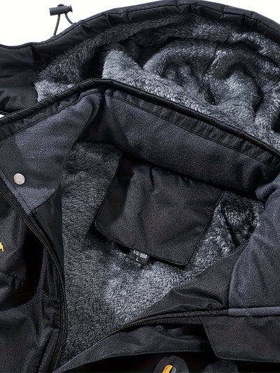 Warme Fleece Winter Jacke Für Herren | Perfekt für Outdoor-Aktivitäten