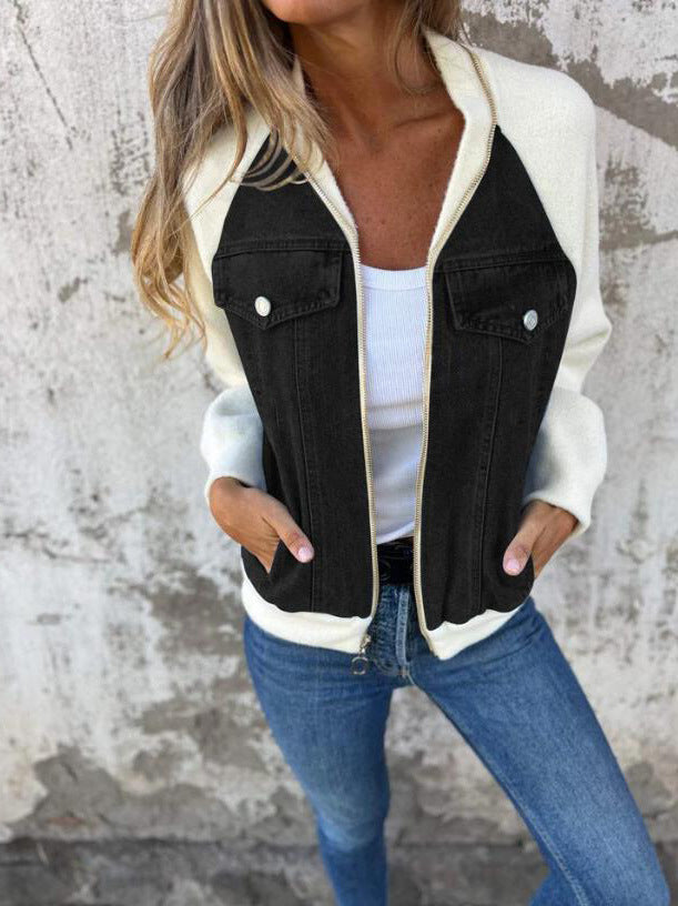 VanBruggen™ | Lässige Jacke mit Reißverschluss und V-Ausschnitt