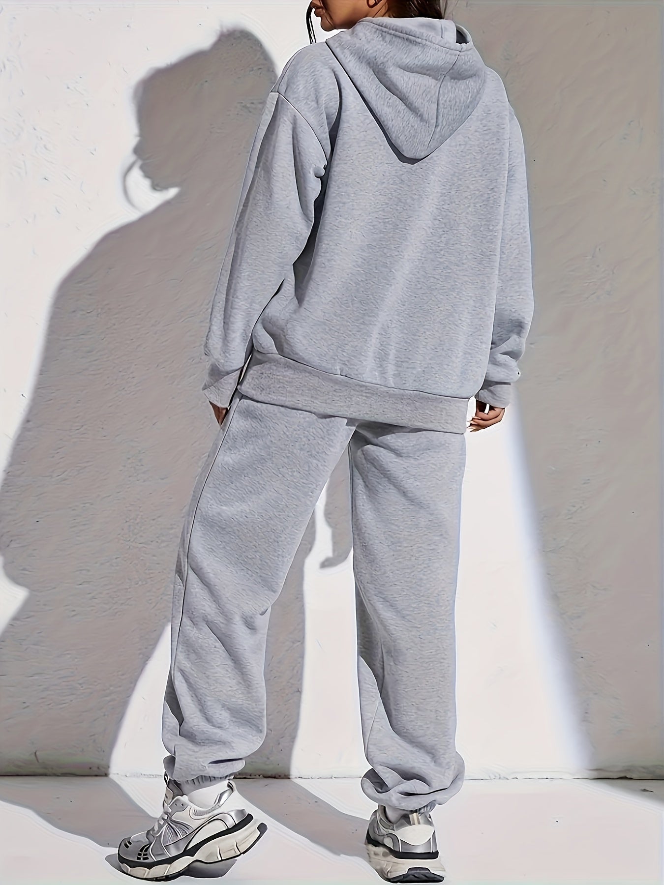 Stilvoller Trendiger Kapuzenpullover & Jogginghose Für Damen | Ideal für Herbst/Winter