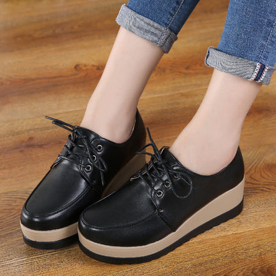 Damen Stylische Keil Oxfords Fudus