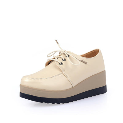 Damen Stylische Keil Oxfords Fudus