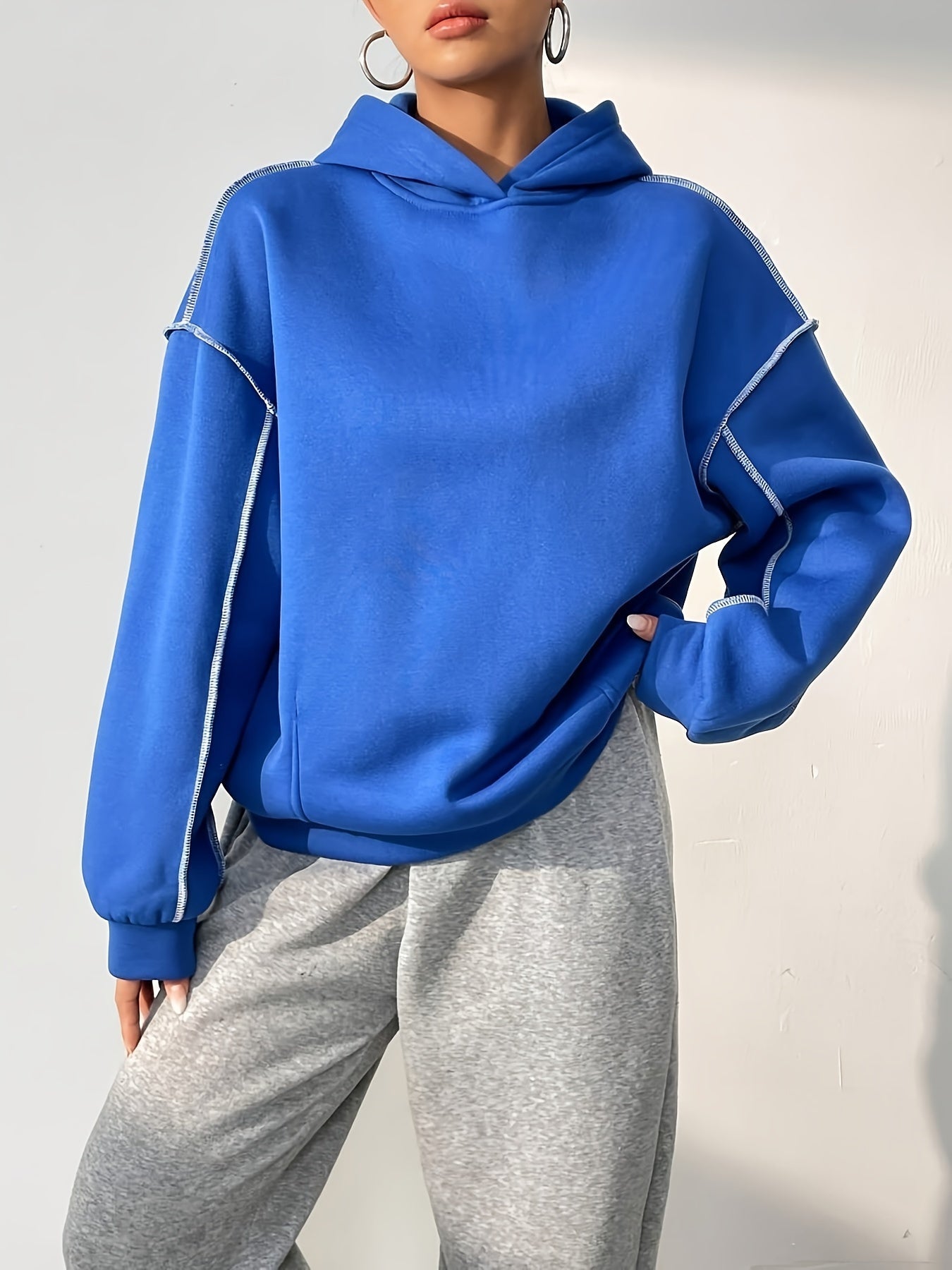 Stilvoller Vintage-Pullover-Hoody mit Kapuze für Women | Perfekt für lässige Tage