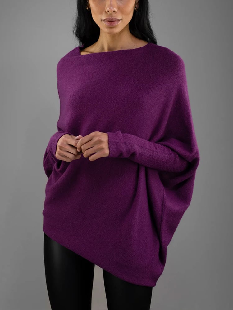 Stilvoll Kaschmir Schulterfreier Pullover Für Damen | Ideal für jede Jahreszeit