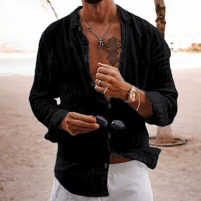 Strandhemd Madrid Herren