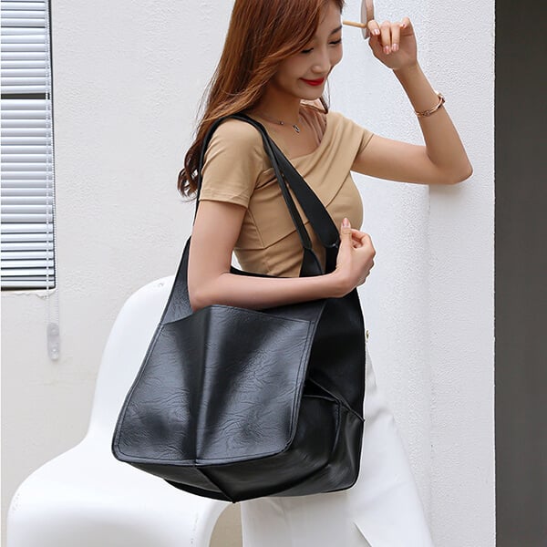 Lunara | Geräumige Ledertasche